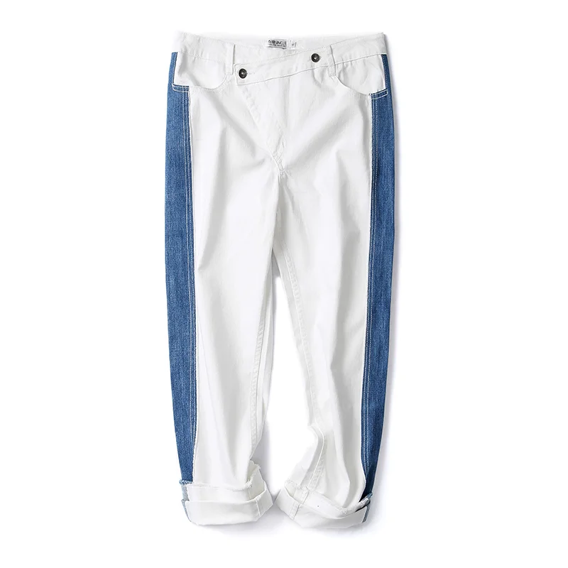 

New fashion popular joker sports loose horizontal bar light long pants male summer thin style breathable