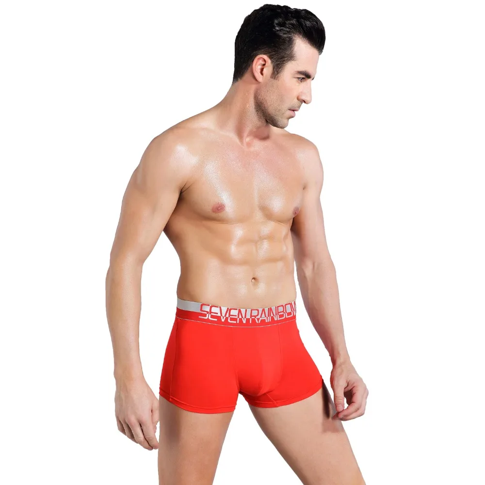 4 шт. Мужские дышащие трусы боксёры|mens underwear boxers|boxer fashionboxer th |