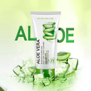 1 шт., увлажняющий гель для очищения лица, с алоэ вера