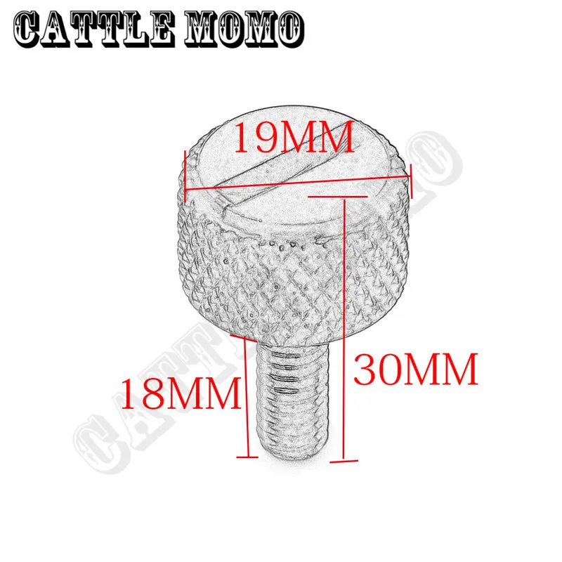 1 пара универсальный винт для подушки сиденья мотоцикла подходит Honda Для Kawasaki Harley