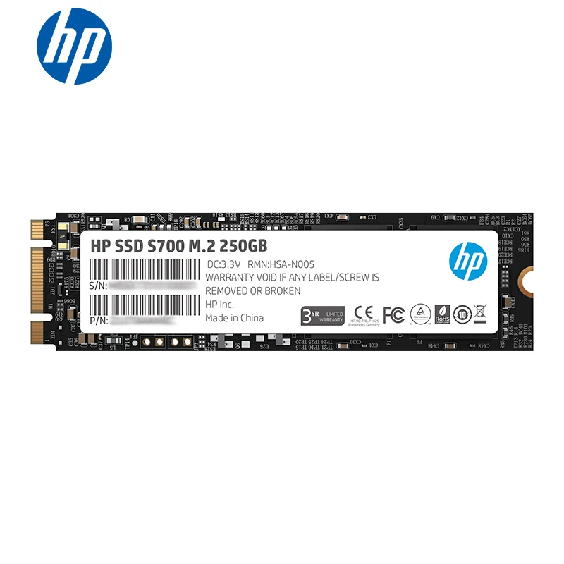 Hp m2 ssd M.2 2280 Sata 120gb 500G 3D TLC 250gb NAND Внутренний PCIe диск ноутбука Настольный