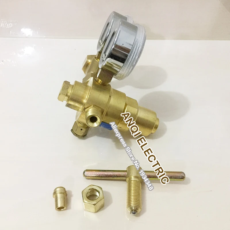 Азот G5/8 ''высокого давления Редуктор газа регулятор клапан манометр 6*25