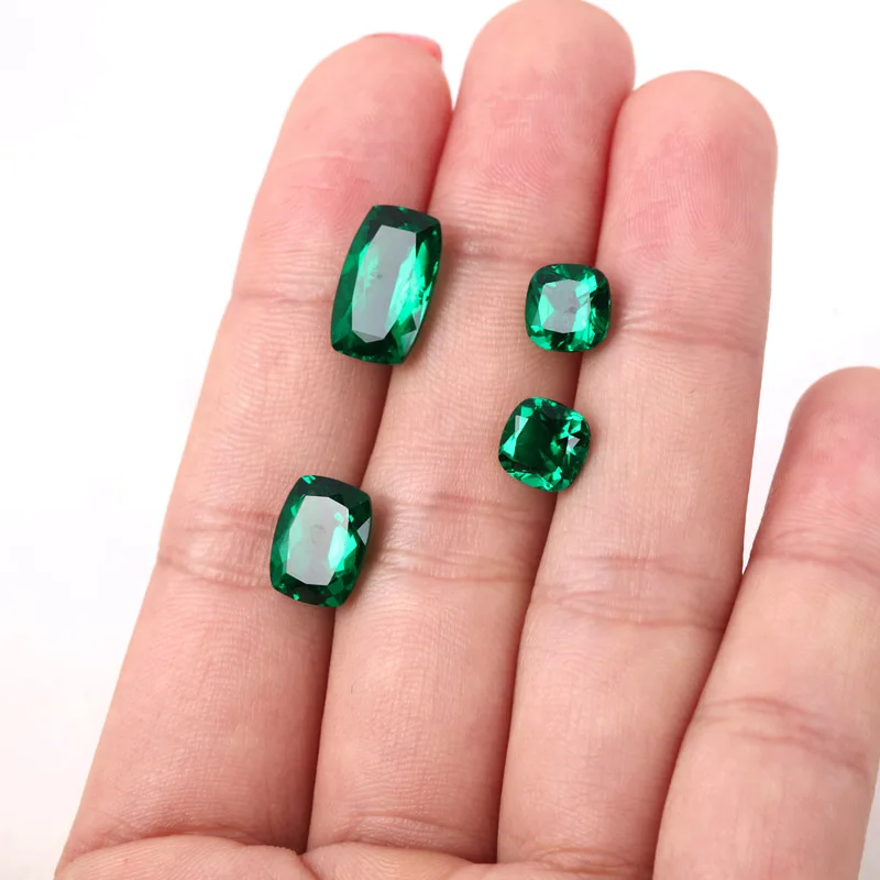 CSJ Lab создал изумруд Колумбия CCE свободный драгоценный камень куион огранка для