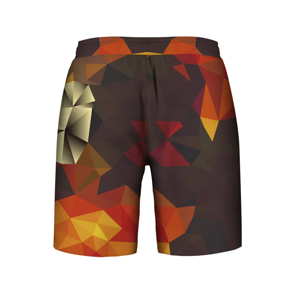 Летние пляжные шорты 2019 новые мужские летние повседневные большие размеры 3D