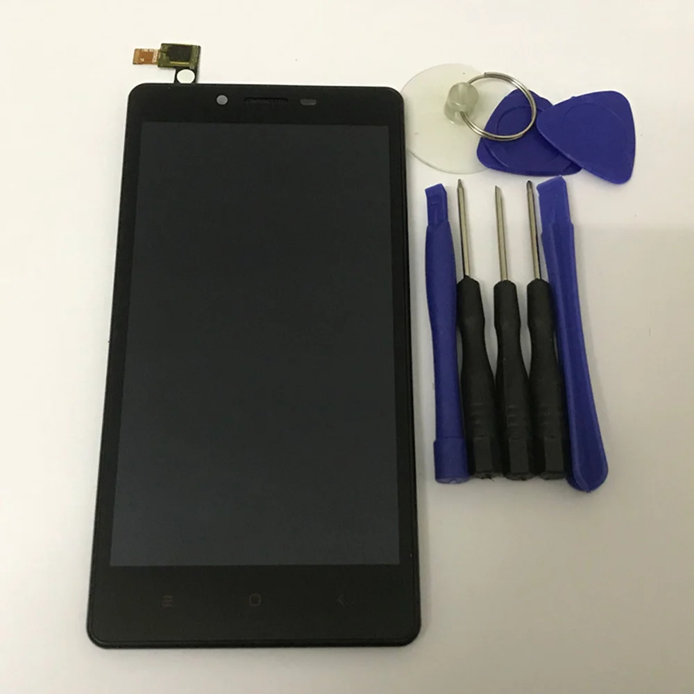 Для Xiaomi чехол для Redmi Hongmi 1 сенсорный экран дигитайзер сенсор + ЖК-дисплей монитор