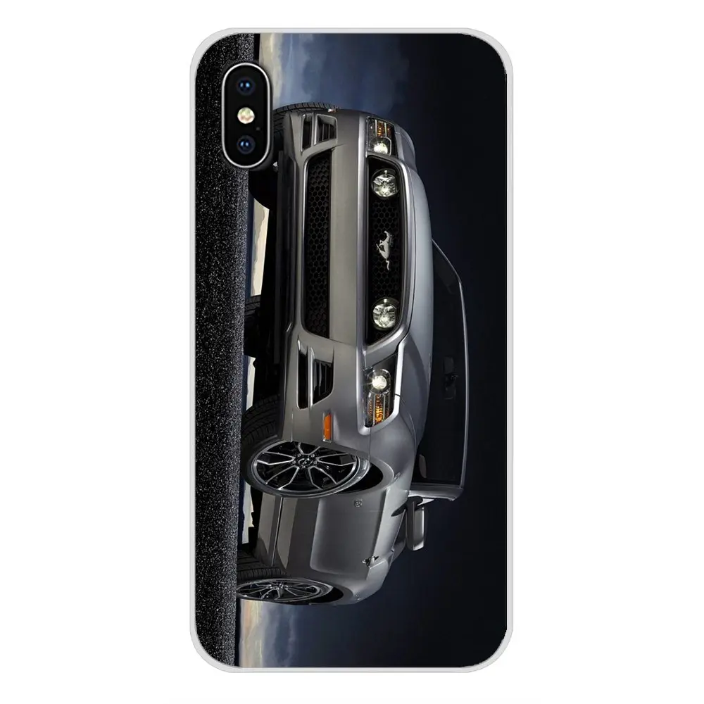 Чехол для сотового телефона Ford GT Mustang Supre с постером на автомобиль Apple iPhone X XR XS MAX 4 4S