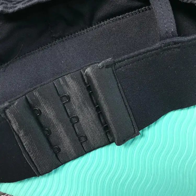 Бесплатная доставка Женский однотонный дышащий Тощий спортивный бюстгальтер