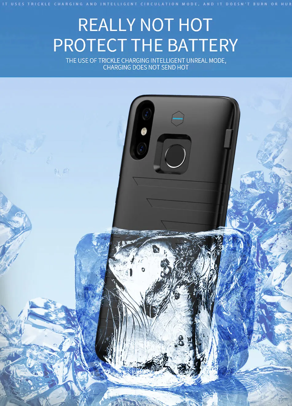 6800 мАч чехол для батареи для Xiaomi Mi 9 ультра тонкий Силиконовый противоударный чехол для Xiaomi Mi 9 Global Full battery charger