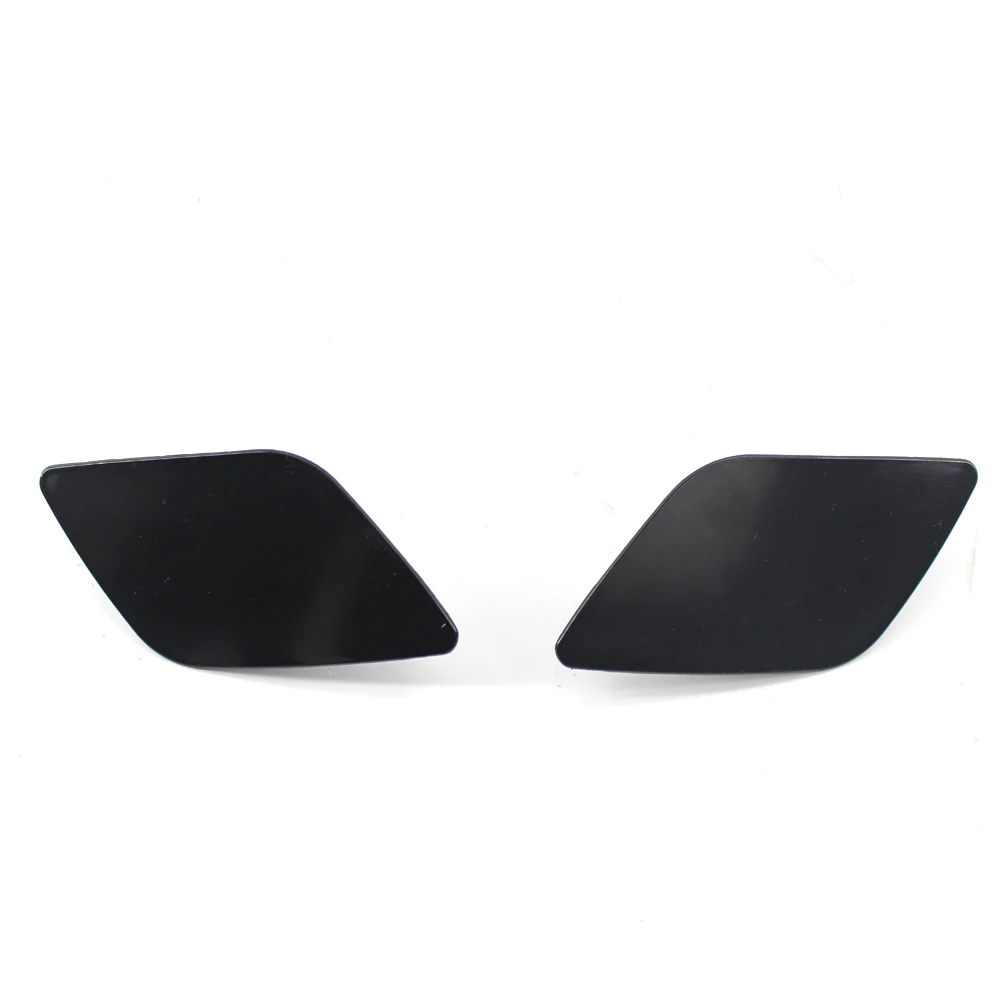 2 шт. передний бампер L R крышка омывателя фар черный цвет для Audi A6 C6 Quattro S6 2009 2010 2011