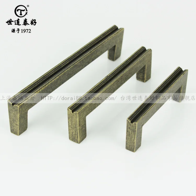 Тайвань мира Lian тай хорошо меди замок античная чистой европейский дверь шкафа