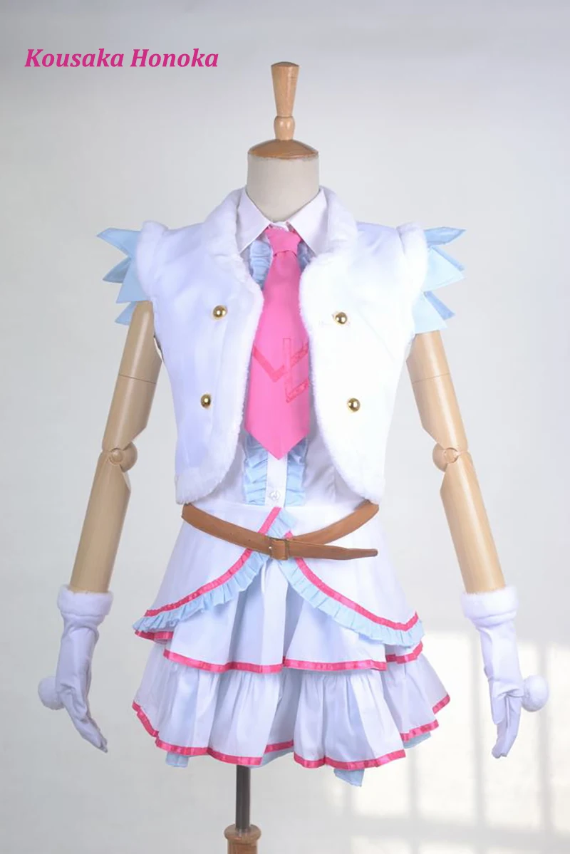 Аниме Love Live Snow Halation косплей костюмы Хэллоуин Карнавальная форма женская зимняя