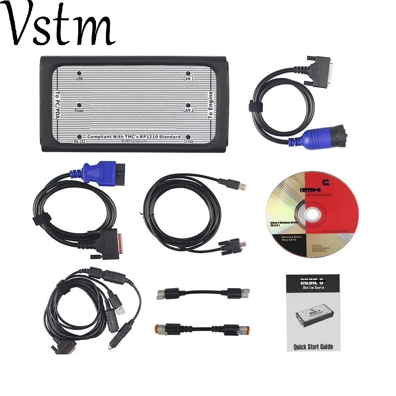 Встроенный 6 адаптер для передачи данных inline6 сверхмощный диагностический