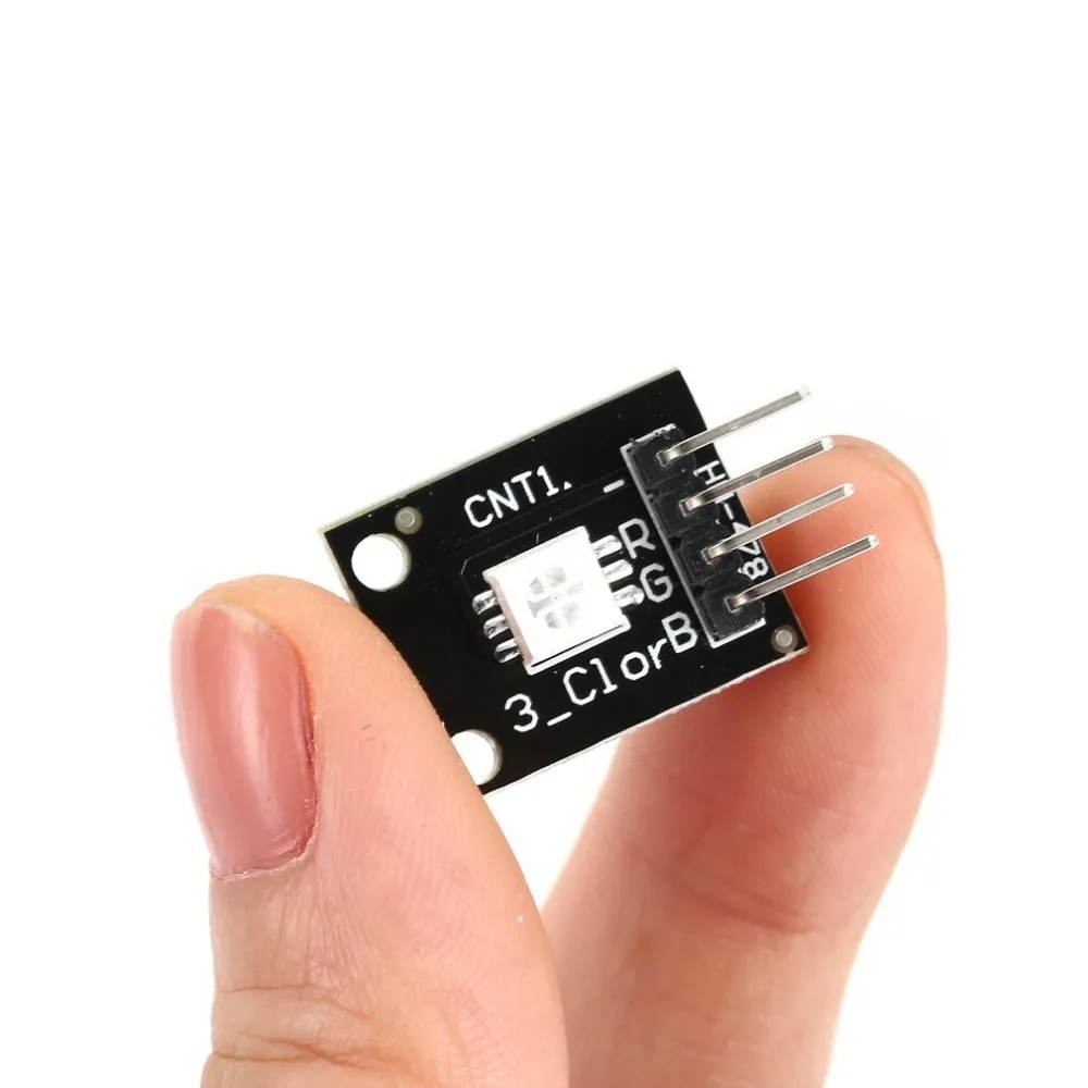 1 шт. детский ШИМ модулятор 5050 RGB SMD светодиодный модуль 3 цвета света для Arduino MCU