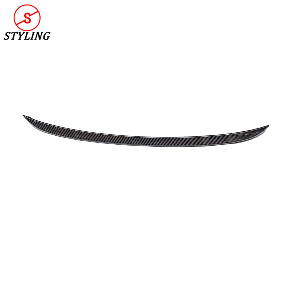 

E90 Carbon Spoiler AC Style For BMW Sedan E90 M3 Rear Bumper lip Spoiler trunk wing 2005 2006 2007 2008 2009 2010 2011