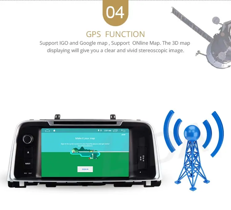 LJDA Android 10,0 автомобильный dvd-плеер для KIA K5 OPTIMA gps навигация 2 Din Автомобильный радио мультимедиа wifi стерео ips