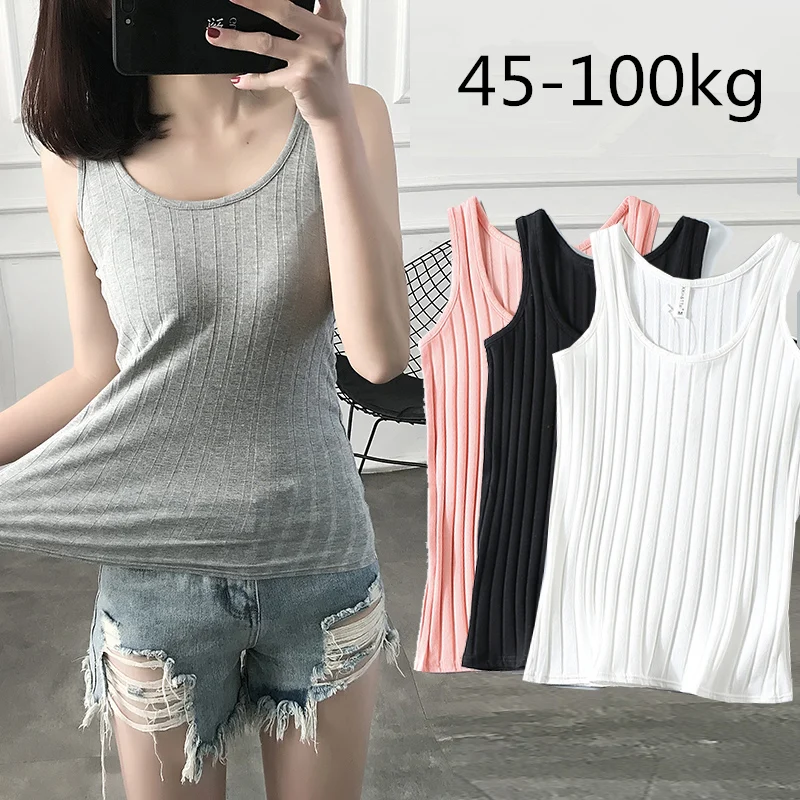 Летний женский свитер Танки Без рукавов Большие размеры Трикотаж эластичный