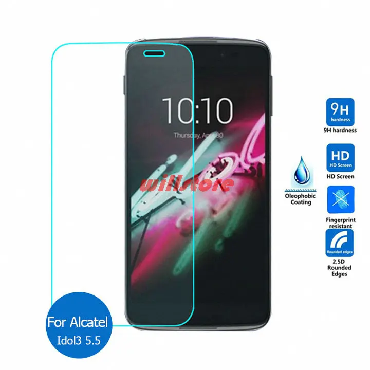 Защитная пленка из закаленного стекла Экран для Alcatel One Touch Pop C3 C9 Idol 3 4 4S 7 5 Pixi 0 6 0|pixi