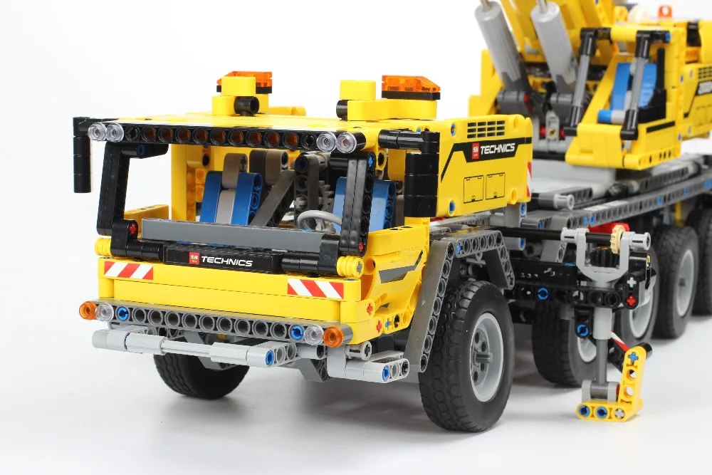 Lepinblocks 20004 20007 экскаватор RC автомобиль грузовик техника мощность мотор кран строительные блоки для грузовиков 8043 42009 Кирпичи игрушки для друзей
