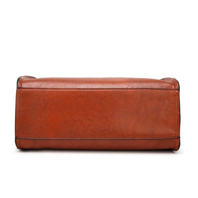 Chuwanglin простые женские кожаные сумки масло воск сумка через плечо Bolsa feminina модная
