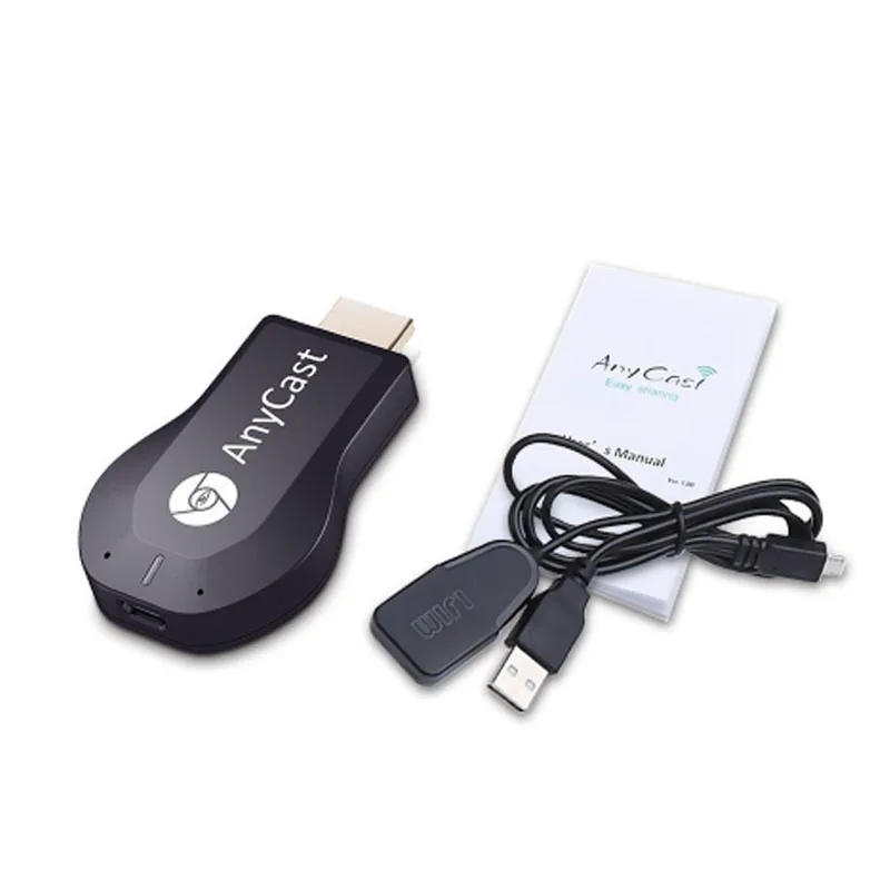 ТВ приемник AnyCast M2 Plus Airplay 1080P HD Android Miracast для телефона ПК PK Chromecast|tv stick|tv dongledongle hdmi |