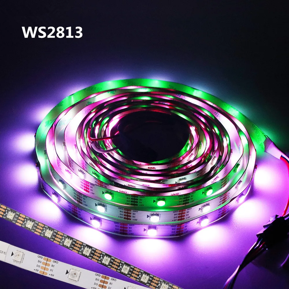 LED WS2813/WS2812B 30/60/144 светодиодов Symphony marquees с одной точкой WS2812B обновление точки