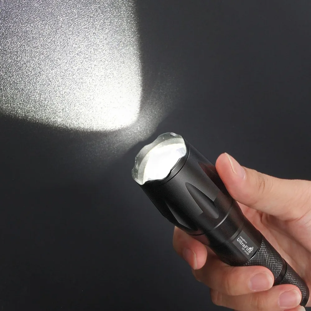 Светодиодный фонарь UltraFire новая зарядка через USB 1800 люмен Фокус CREE XM L L2 5 режимов