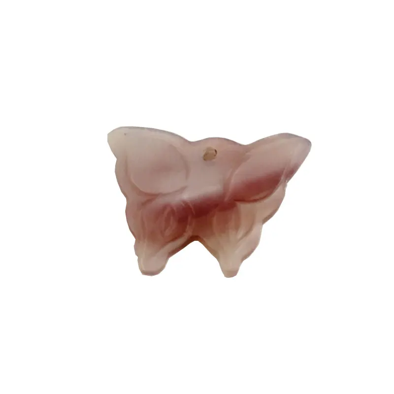 

21*16MM 10Pcs/lot Butterfly Shape 100% Natural Purple Sea Shell Stone Jewelry Charm Beads