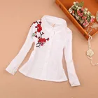 2019 осенние детские рубашки для девочек, одежда для детей, милая детская рубашка с цветами, школьная блузка для девочек, детская одежда, blusas