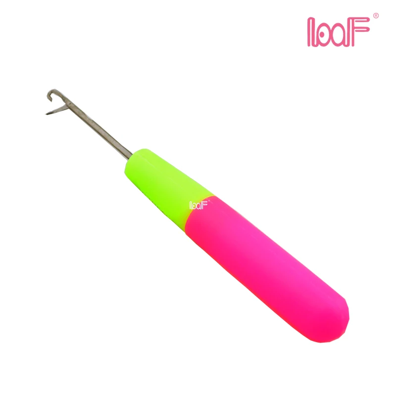 LOOF 1 шт. Профессиональный крючок с защелкой игла большим отверстием крючки для