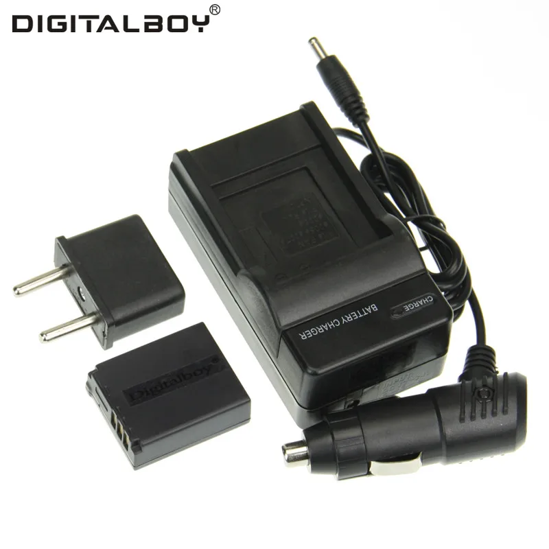 Настоящее Ёмкость 4 шт./компл. cgas007 CGA S007 CGA-S007 DMW-BCD10 Батарея + Зарядное устройство