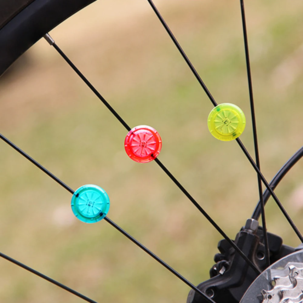 2 шт. светодиодные велосипедные фары спицы аксессуары | Спорт и развлечения