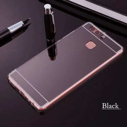 Чехлы для Huawei Honor 6A ТПУ зеркальный чехол P8 P9 Lite 2017 P10 тонкий с полным покрытием 7X 7 6X