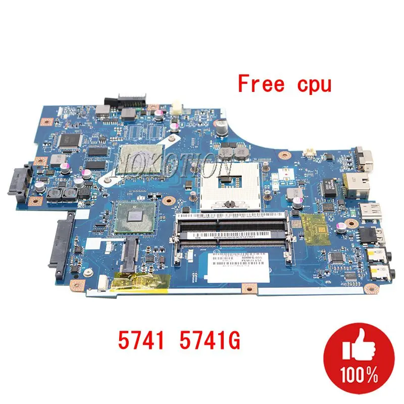 NOKOTION материнская плата для ноутбуков Acer aspire 5741g 5742g ноутбука NEW70 с графическим
