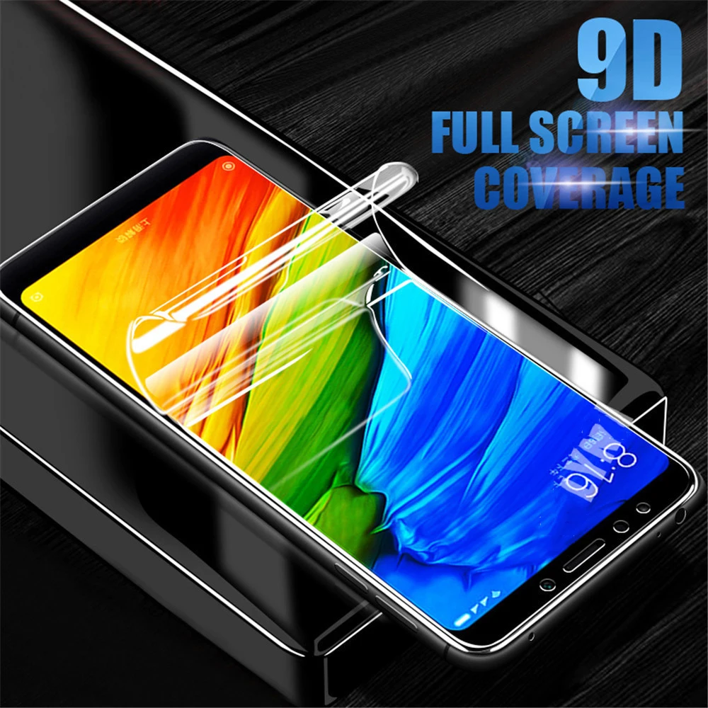 Для Xiaomi 9 8 Lite Mix 3 Max PocoPhone F1 Гидрогелевая защитная пленка на весь экран для Redmi Note 7 6 5