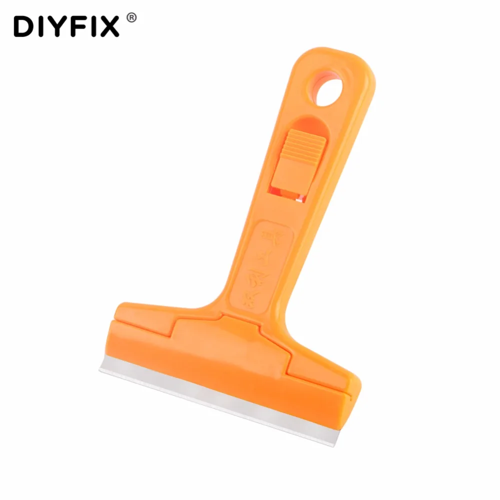 

DIYFIX 10 см лезвие скребка для остатков клея жидкость для снятия Чистый Инструмент Съемник пленки оберточные инструменты