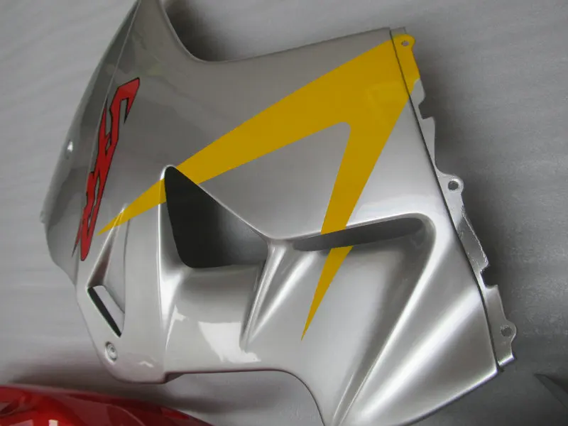 Набор обтекателей для мотоциклов набор HONDA VFR800 98 99 00 01 VFR 800 1998 2000 2001 ABS Red silver +