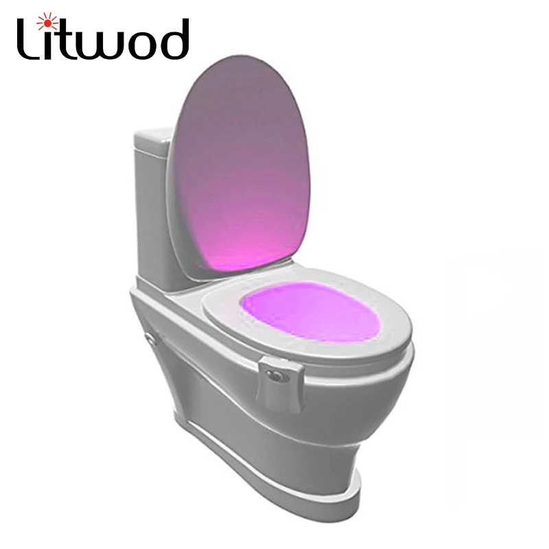 Сенсорный Ночной светильник Litwod 2 в 1 с датчиком движения светодиодный