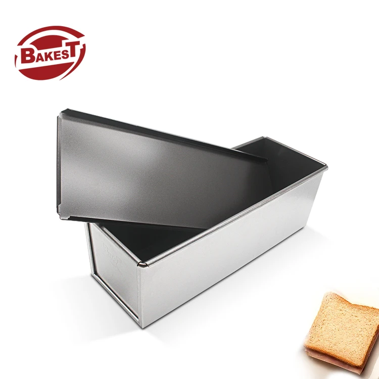 

Bakest new style 1200g non stick aluminum alloy toast box with lid without no pattern