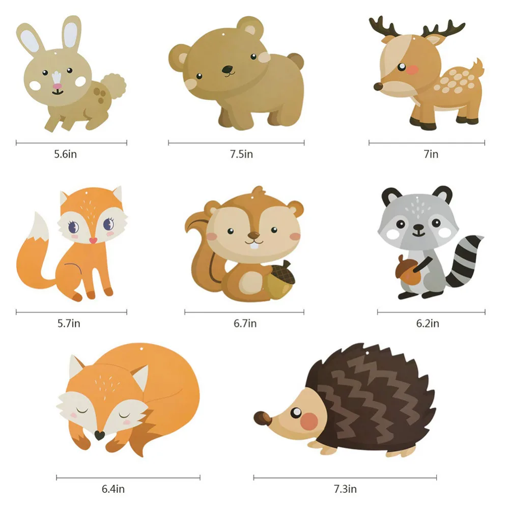 30 шт. висячие украшения для вечеринки в стиле джунглей|Украшения своими руками