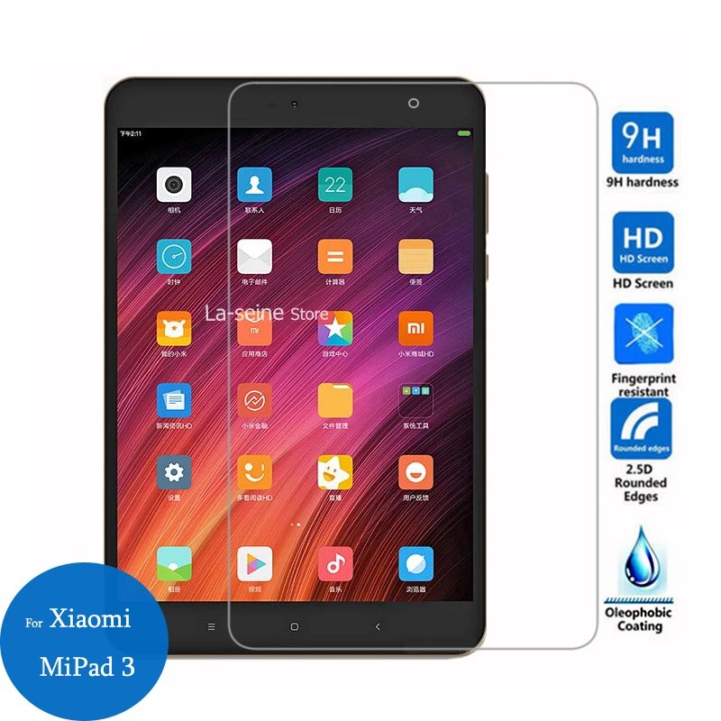 Закаленное Стекло для Xiaomi mi Pad 2 3 Экран защитная пленка 9 H Защитная Pad2 Pad3 7 дюймов |