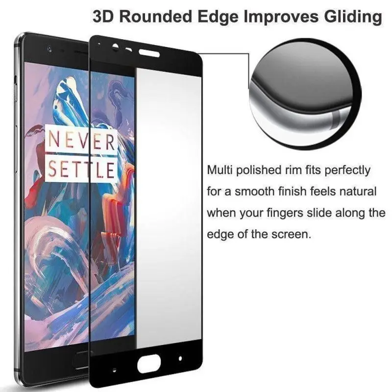 3D полное закаленное стекло для oneplus 5 t защитная пленка one plus 9 H plus5T A5010 Защитная