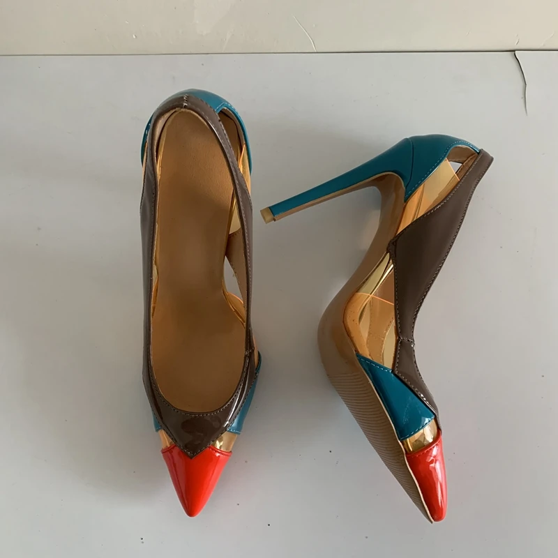 ASILETO подиумная обувь женские туфли-лодочки на очень высоких каблуках