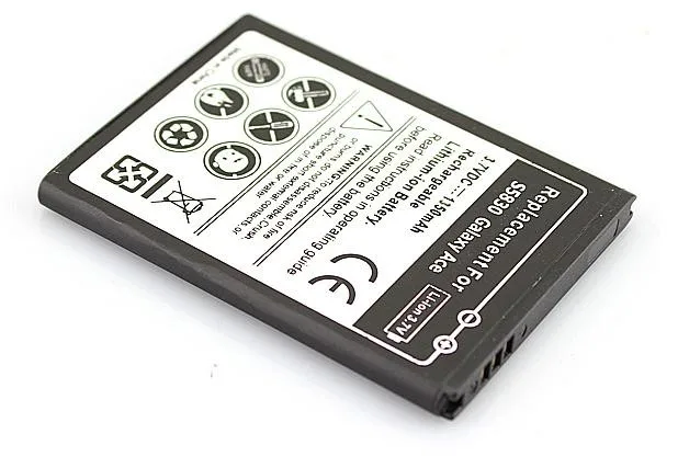 1350mAH EB494358VU Батарея для Samsung Galaxy Ace S5830 Gio S5660 S5670 Pro B7510 i569 запасная батарея сотового