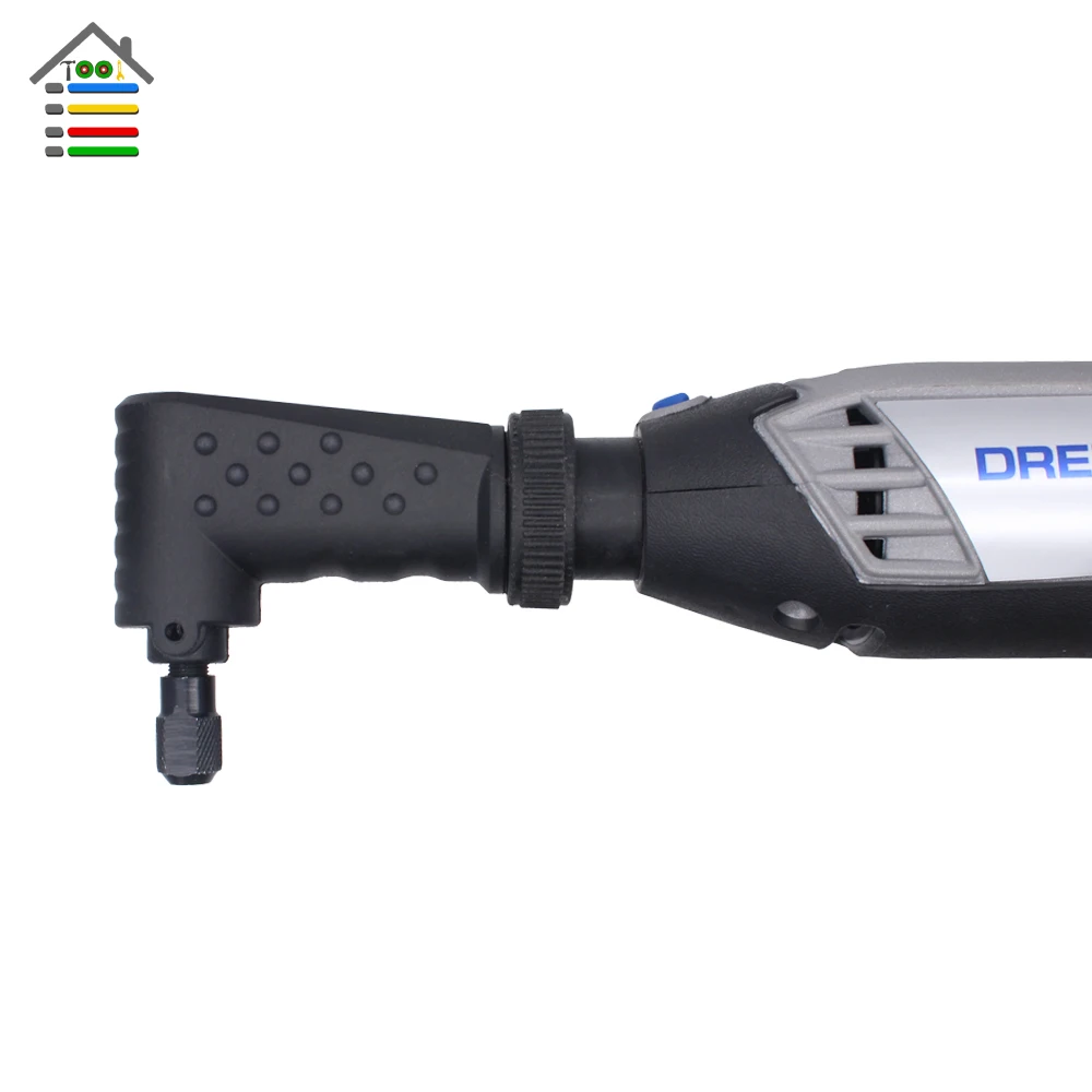 AUTOTOOLHOME черный прямоугольный драйвер 90 Dgree вращающийся инструмент для Dremel 4000 3000 275