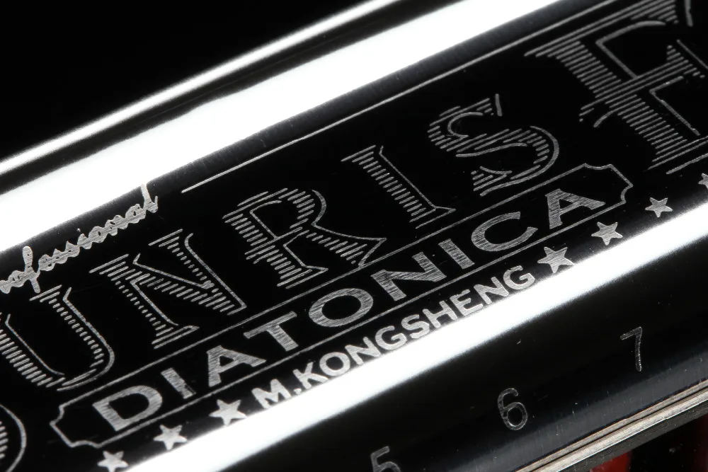 KONGSHENG SUNRISE diatonic 10 отверстий высокое качество Блюз губная гармоника дерево гребень Ключ C/G/A/Bb/D/E/F/G/Ab/Db/Eb/Gb/B