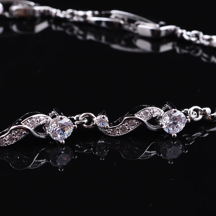 The new bracelet fashion AAA grade zircon Miss Shi Luoma imported crystal diamond SL005-1 | Украшения и аксессуары