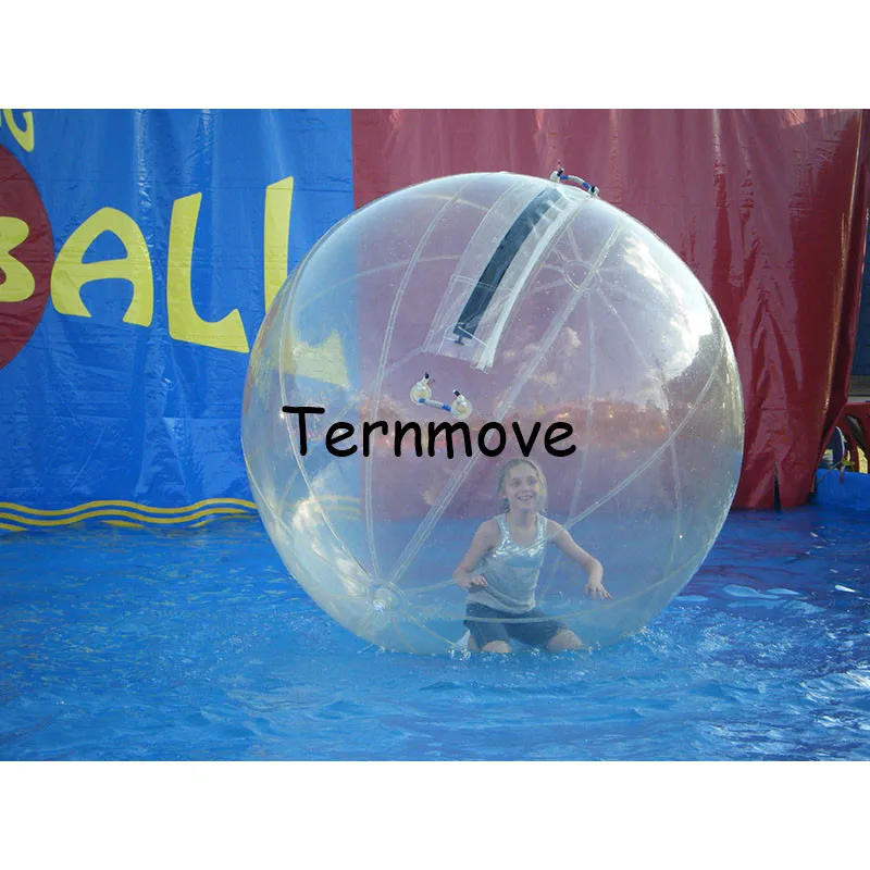 Прозрачный водный ходячий шар Водяные Шарики Zorbing для бассейна шарики ходьбы