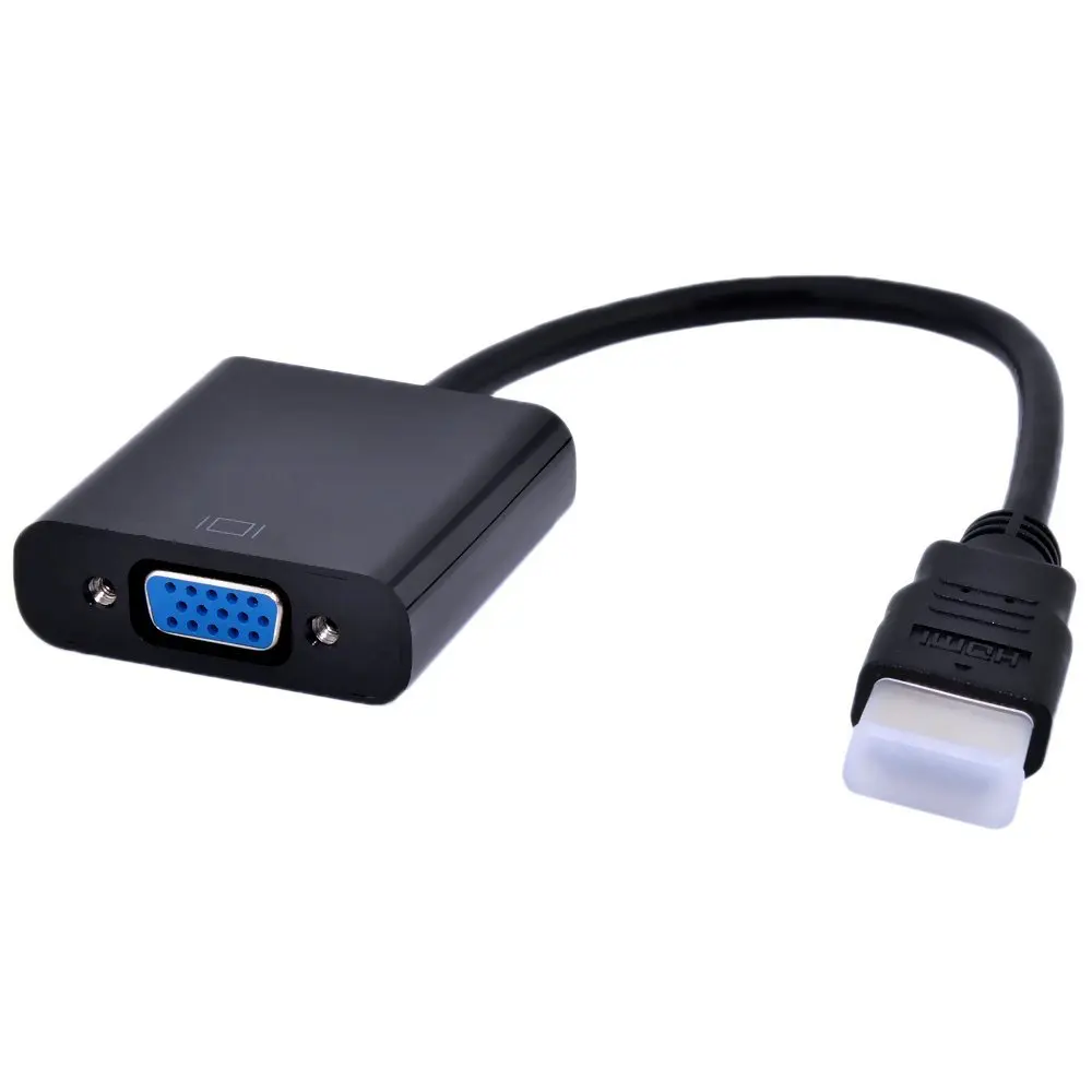 Переходник с hdmi на vga для ноутбука переходник видеопроектора кабель штырь гнездо