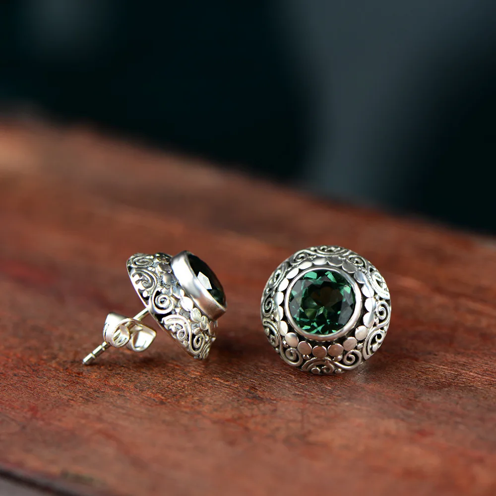 2018 серьги Модные ювелирные изделия Хрустальные Серьги античные с национальным