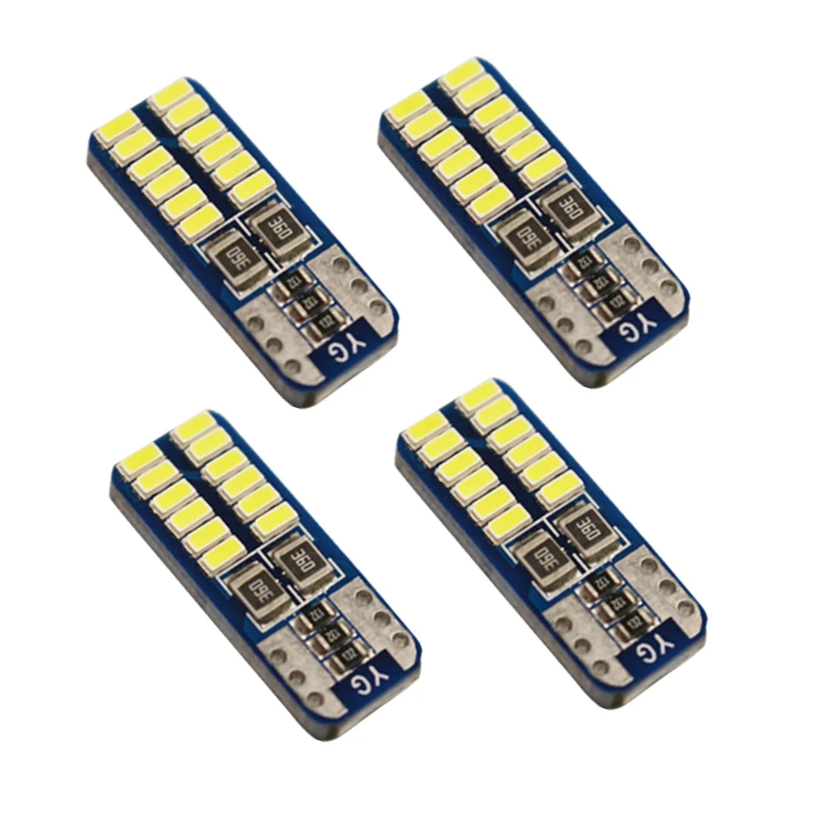 T10 Светодиодные лампы W5W Canbus 12 В Автомобильные светодиодные 2825 3014 SMD для Audi A3 A4 A5 A6 A8